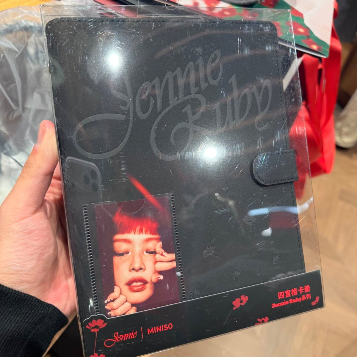Jennie × Miniso - Four Panel Card Album | Moegoods