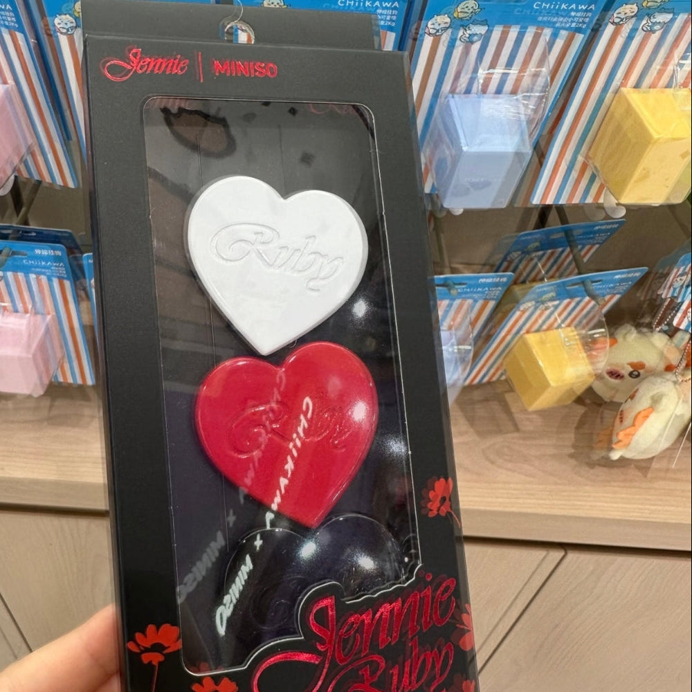 Jennie × Miniso - Stickers, Hair Clips, Gift Bags, Badges
