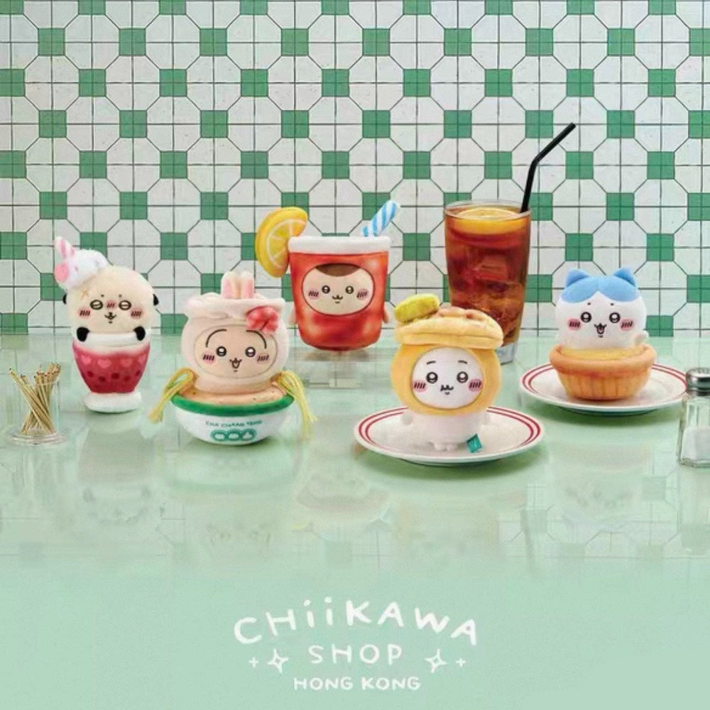 【Pre-Order】Chiikawa - Hong Kong Limited Edition Plush Dessert Charm