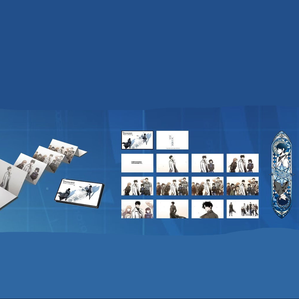 【Pre-Order】Omniscient Reader's Viewpoint - Fold-out Booklet + Magnetic Metal Bookmark Set