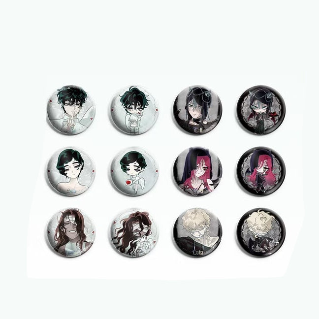 【Pre-Order】Alien Stage - March Monster Cafe - Character Badge