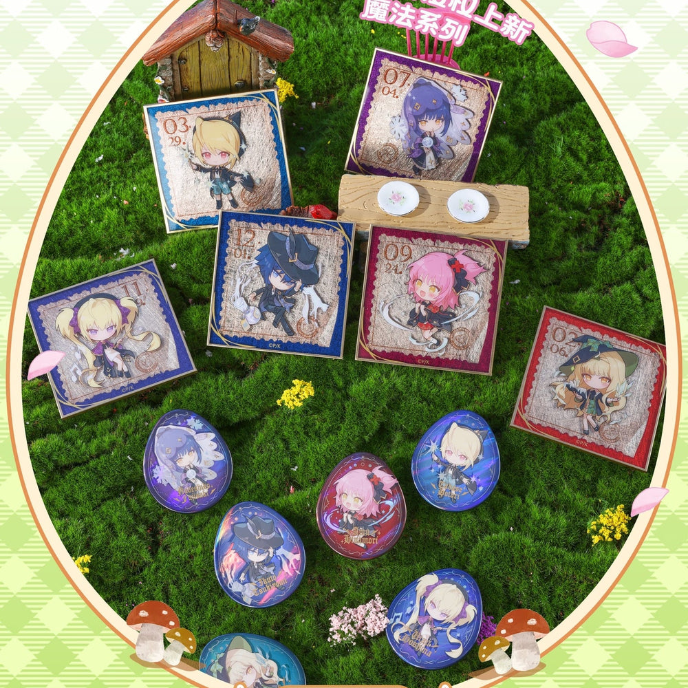 Shugo Chara - Magic Badge/Colored Paper