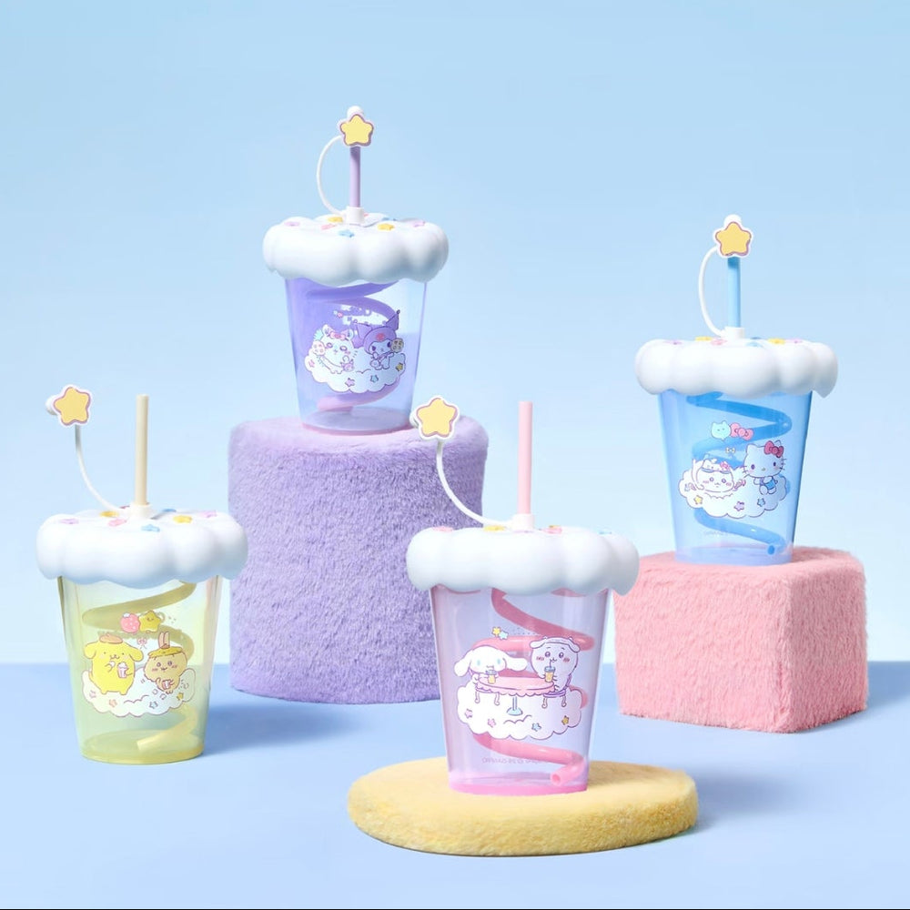 Chiikawa x Sanrio Characters - Straw Cup