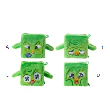 【Pre-Order】Duolingo x MINISO - Plush Stress Relief Cube