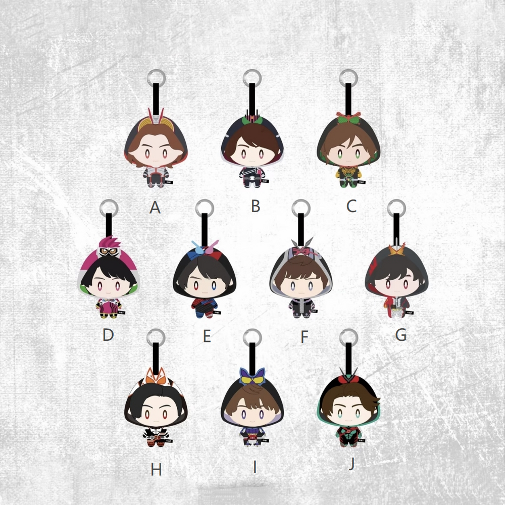 【Pre-Order】Kamen Rider - Immortal Journey 55th - Mochi Bean Plush Charm (Sound Ver.)