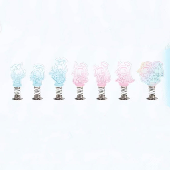 【Pre-Order】Blue Archive - In Sun and Rain - Chibi Acrylic Spring Bobble Blind Box