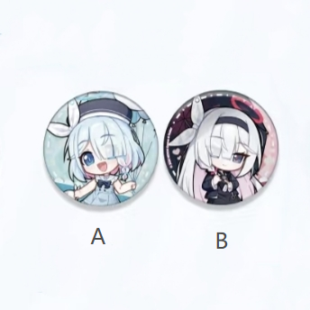【Pre-Order】Blue Archive - In Sun and Rain - Chibi Badge