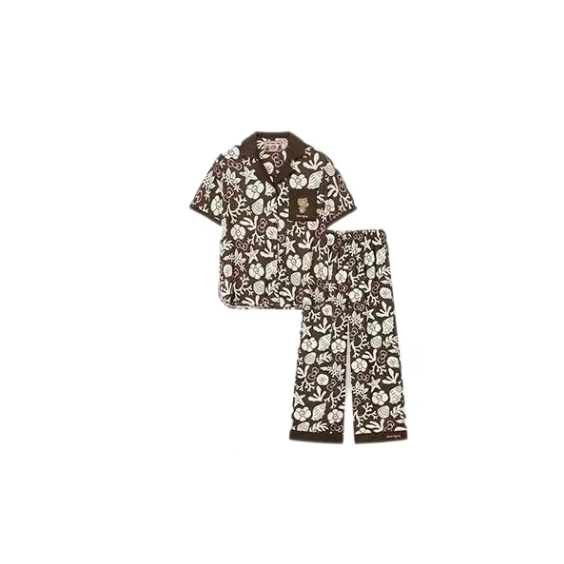【Pre-Order】Hello Kitty × TBH - Starlight Satin Long Loungewear