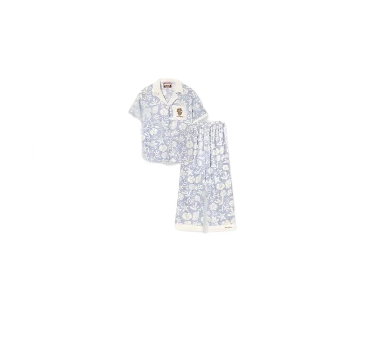 【Pre-Order】Hello Kitty × TBH - Starlight Satin Long Loungewear