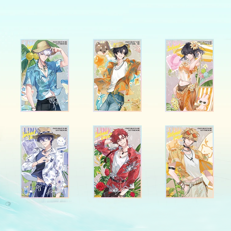 【Pre-Order】Link Click - Island Vacation Series - Shikishi Art Board