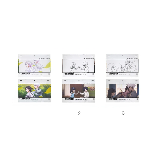 【Pre-Order】Link Click - 5th Anniversary Original Artwork Series - Double-Layer File Folder
