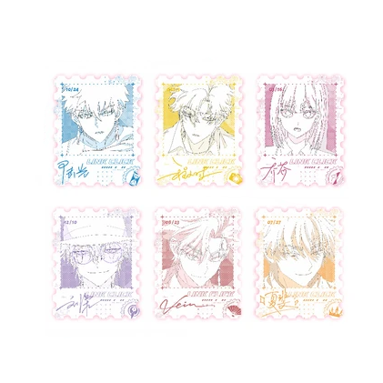 【Pre-Order】Link Click - 5th Anniversary Original Artwork Series - Stamp-Style Gold-Foil Ticket Blind Box