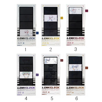 【Pre-Order】Link Click - 5th Anniversary Original Artwork Series - 4-Grid Sliding Film Card
