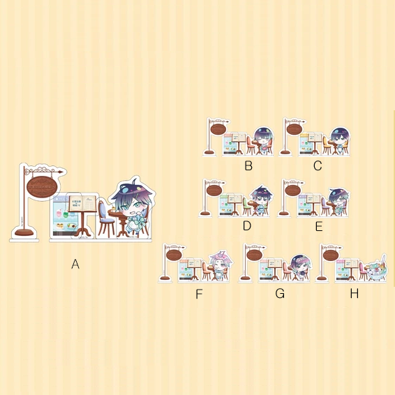 【Pre-Order】Hashihime of the Old Book Town - Mini Scene Acrylic Standee