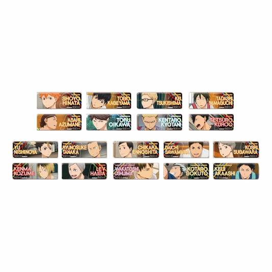 【Pre-Order】Haikyu!! × March Monster - Long Badge Blind Box vol.3