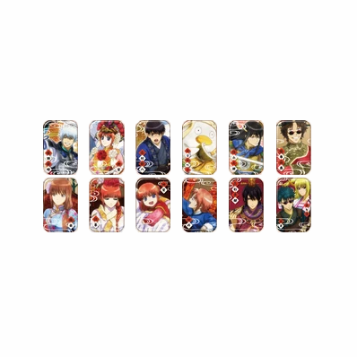 【Pre-Order】Gintama × March Monster - Rounded Square Badge Blind Box