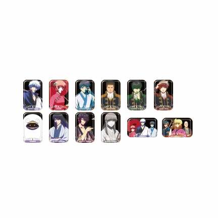 【Pre-Order】Gintama × March Monster - Rounded Square Badge Blind Box vol.2