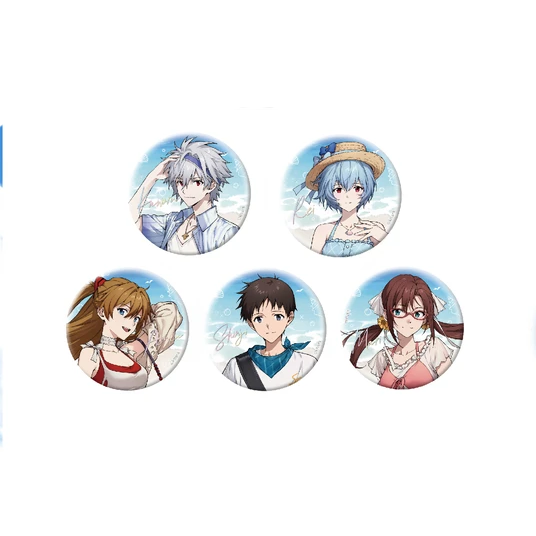 【Pre-Order】Evangelion - Sea Breeze - Badge Blind Box