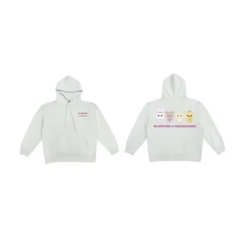 【Pre-Order】BLACKPINK × Tamagotchi - Basic Hoodie Light Grey