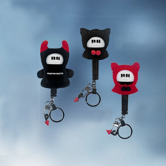 【Pre-Order】BABYMONSTER World Tour CHOOM - Official Light Stick Keyring Cover