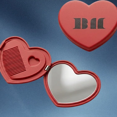 【Pre-Order】BABYMONSTER World Tour CHOOM - Compact Mirror + Comb Set