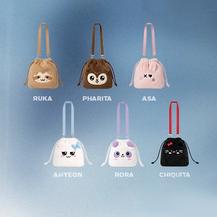 【Pre-Order】BABYMONSTER World Tour CHOOM - Character String Pouch Cross Bag