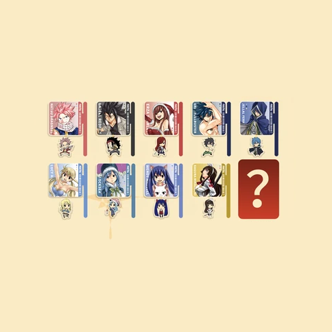 【Pre-Order】Fairy Tail - 20th anniversary - 3D Fridge Magnet Blind Box