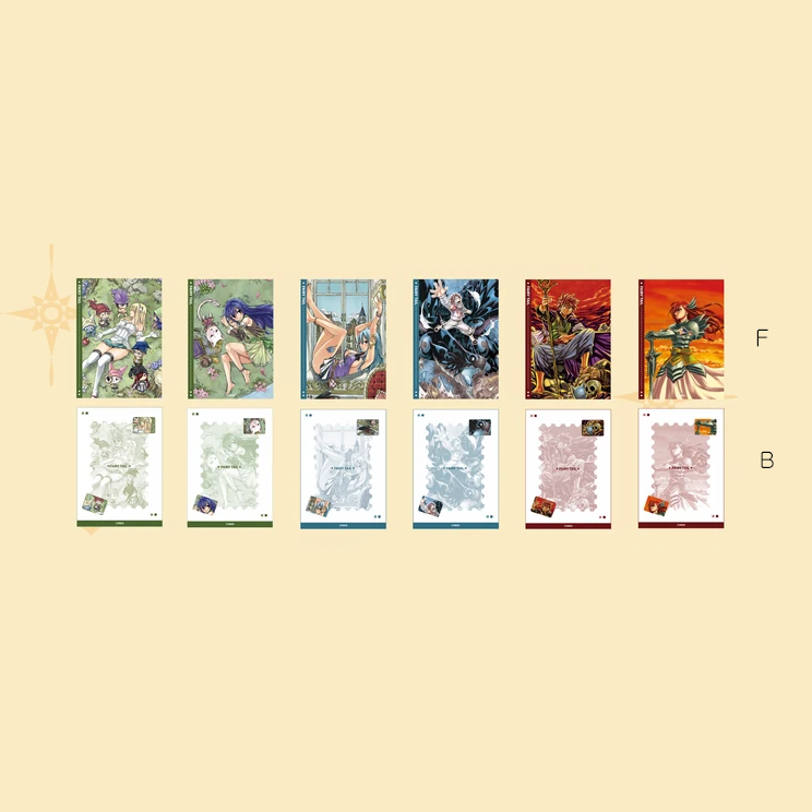 【Pre-Order】Fairy Tail - 20th anniversary - Postcard Set A (Vertical, 6pcs)