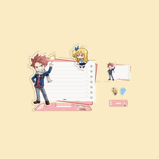【Pre-Order】Fairy Tail - 20th anniversary - Acrylic Sign + PP Folder Set