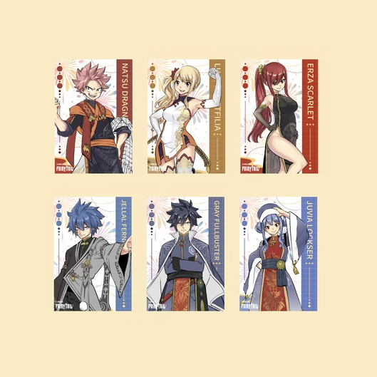 【Pre-Order】Fairy Tail - 20th anniversary - Chinese-Style Reverse-Laser Instax Blind Box