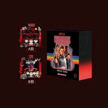 【Pre-Order】Stranger Things - Assembled Rotating Scene Acrylic