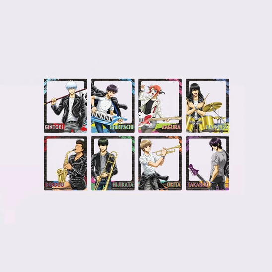 【Pre-Order】Gintama - Band Series Character Clear Card Blind Box