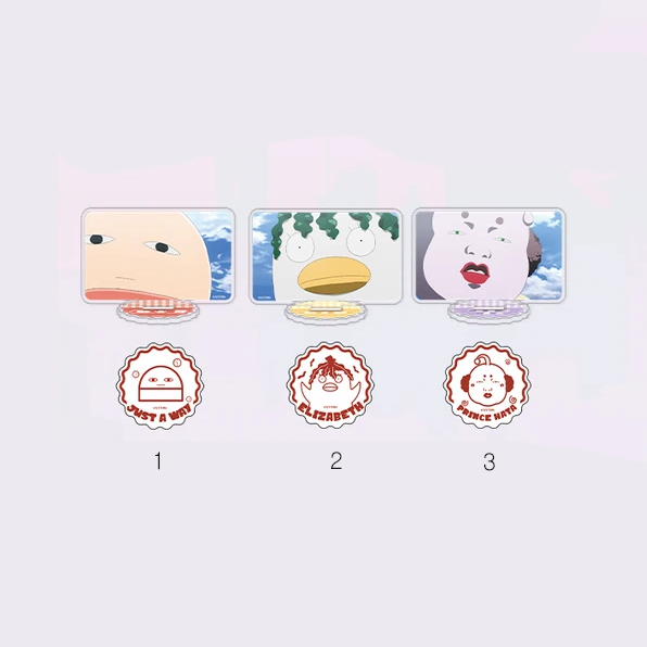 【Pre-Order】Gintama - Acrylic Standee + Stamp Set