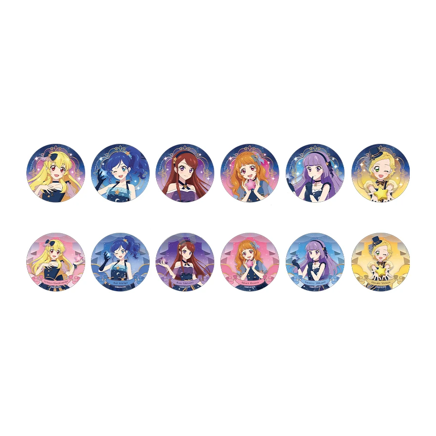 【Pre-Order】Aikatsu! x BW2026 - Starry Sky Dress Badge Blind Box