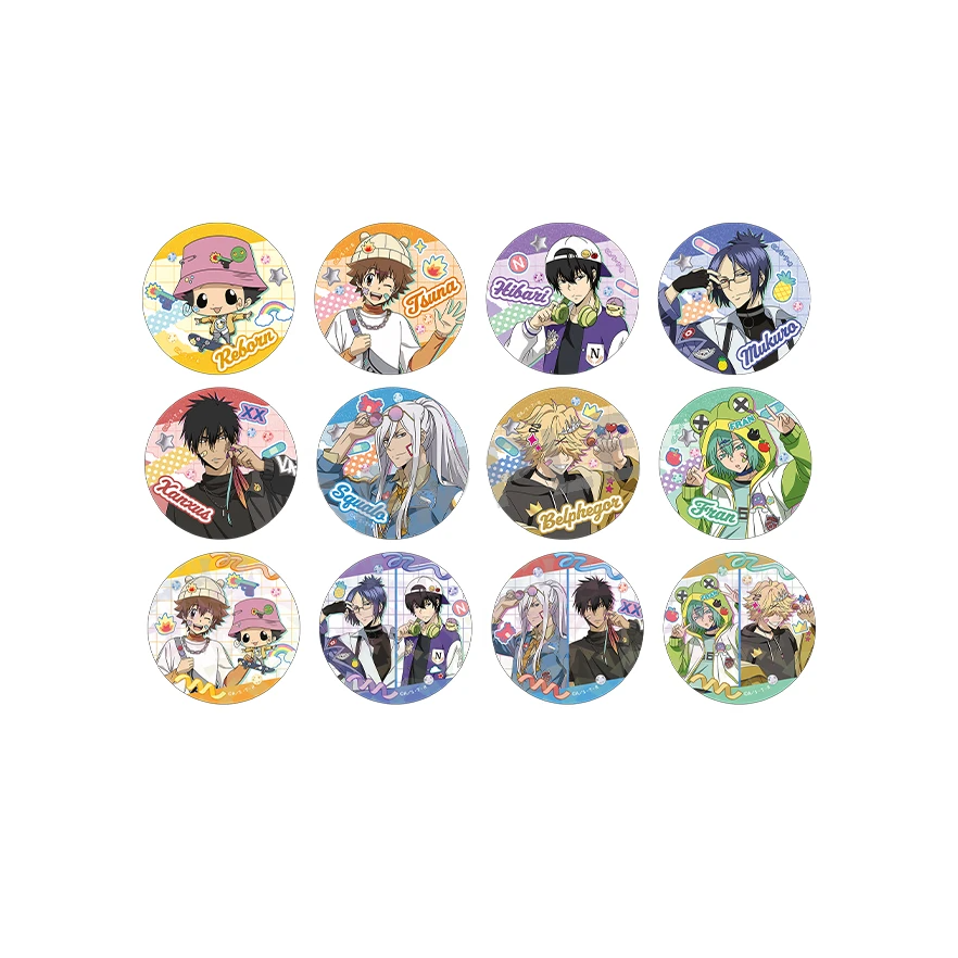 【Pre-Order】Katekyo Hitman REBORN! x BW2026 - Glitter & Glass Can Badge Blind Box