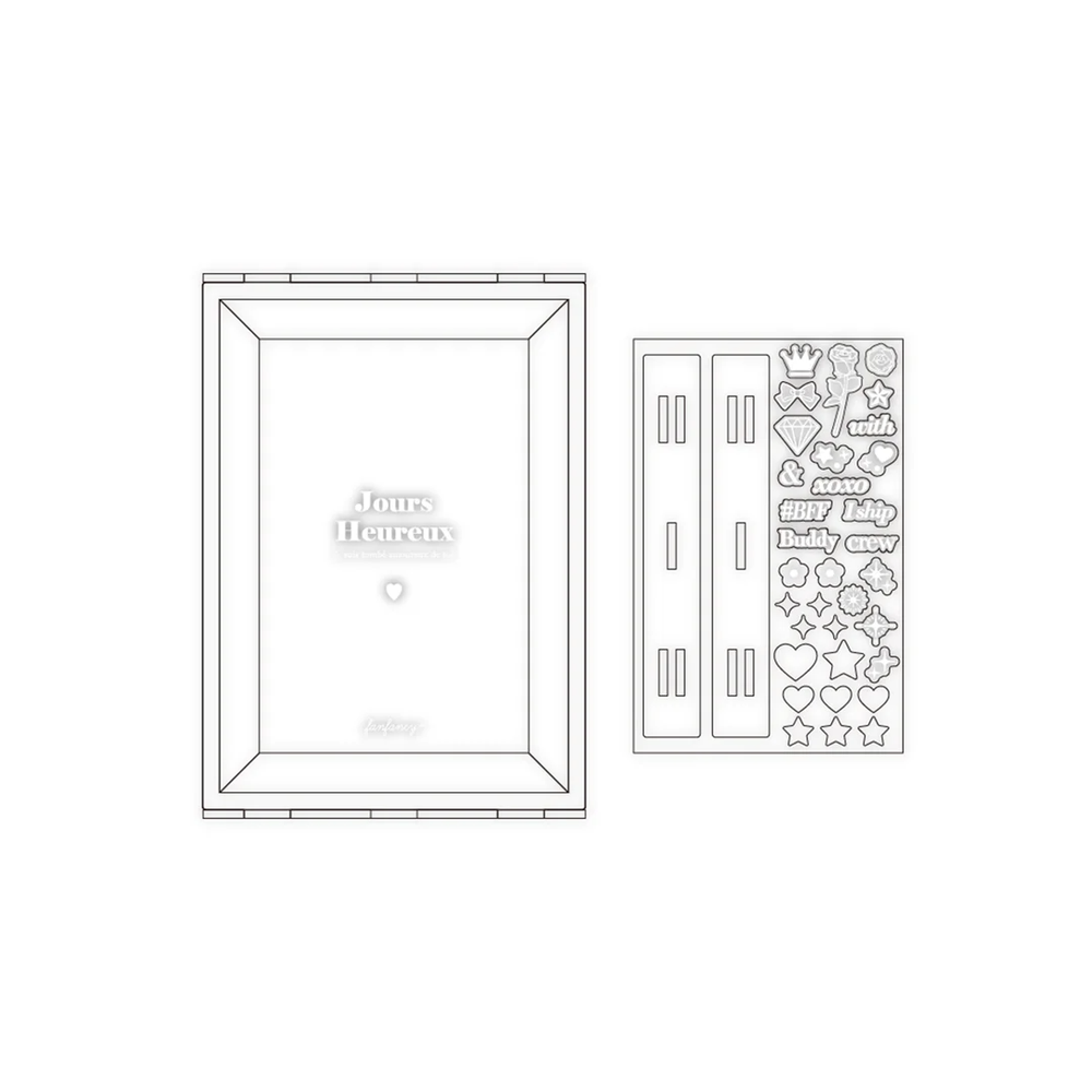 【Pre-Order】fanfancy+ x BW2026 - Dual-color Custom Acrylic Frame