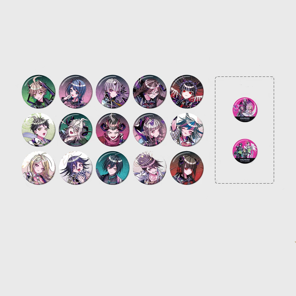 【Pre-Order】Danganronpa x BW2026  - Metsubushi Anko Angel & Devil ver. vol.2 - Glitter Can Badge Blind Box (Full 15 Types)