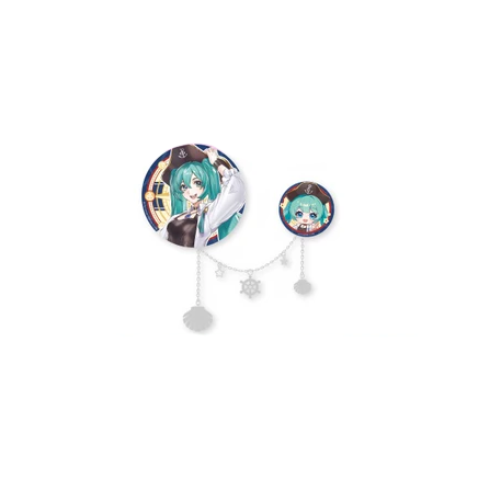 【Pre-Order】Hatsune Miku x BW2026 - Chain Double Can Badge