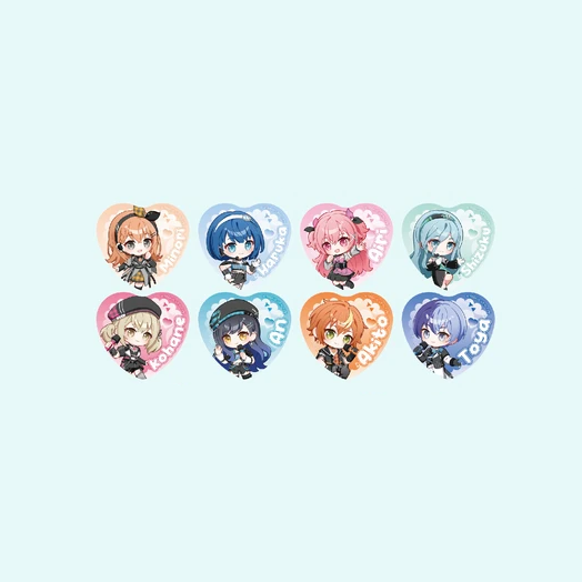 【Pre-Order】Hatsune Miku - Colorful Stage Series - Heart Tinplate Can Badge Blind Box B