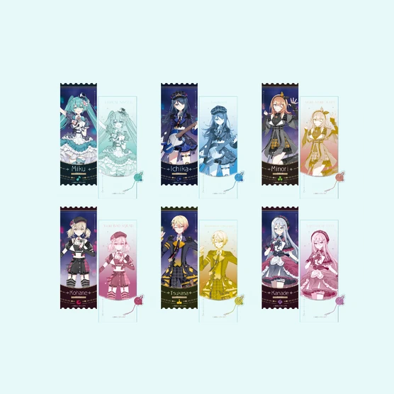 【Pre-Order】Hatsune Miku - Colorful Stage Series - Ticket Holder + Holo Ticket Set