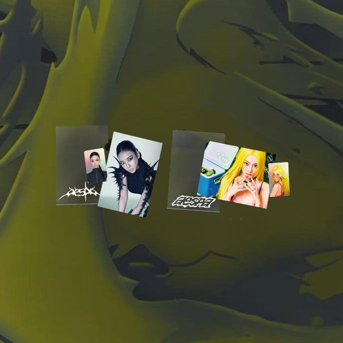 【Pre-Order】aespa  Lemonade -  Postcard + Hologram Photo Card Set