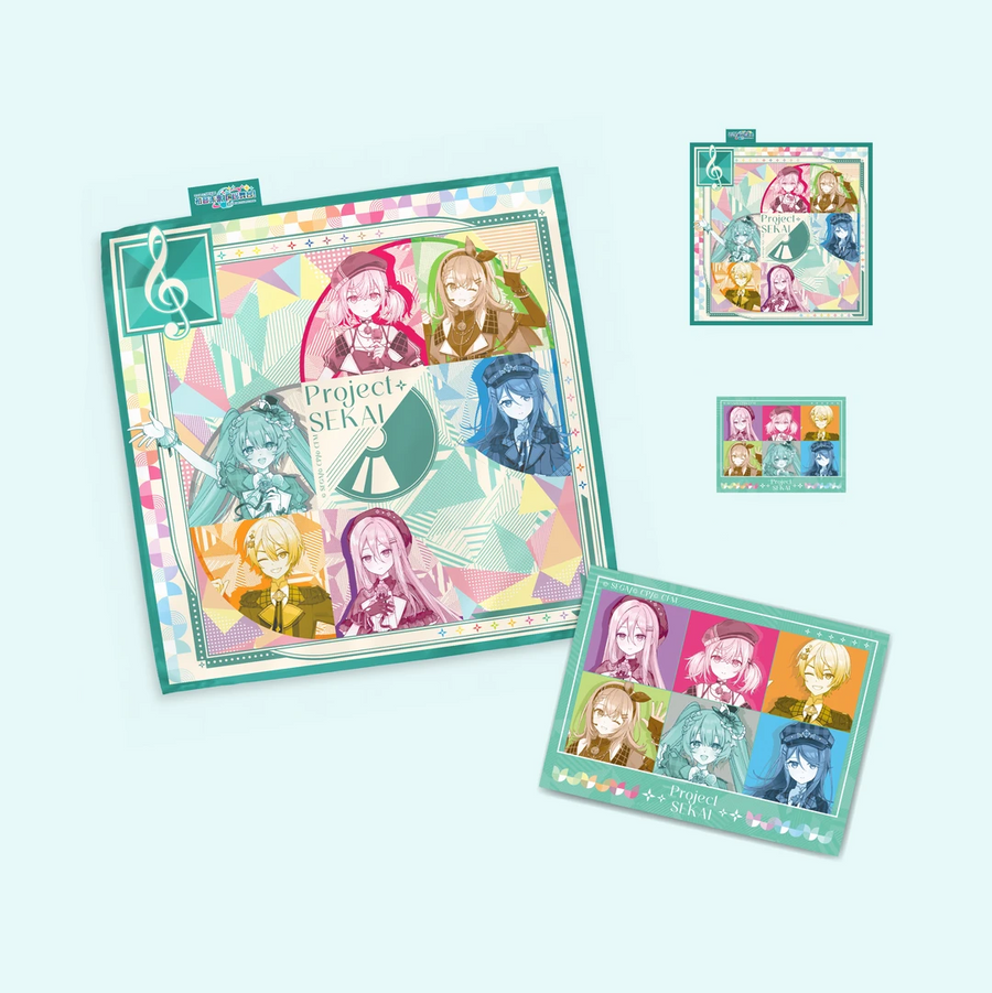 Hatsune Miku - Colorful Stage Series - Silk Scarf Gift Box