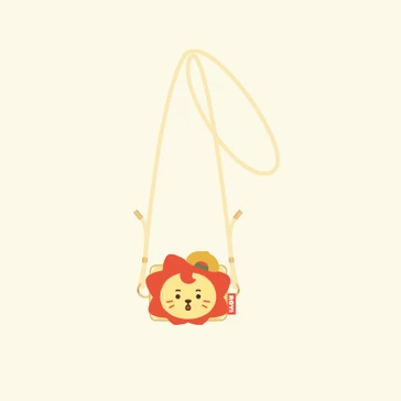 【Pre-Order】ROY6 - Childhood With You - Plush Phone Sling