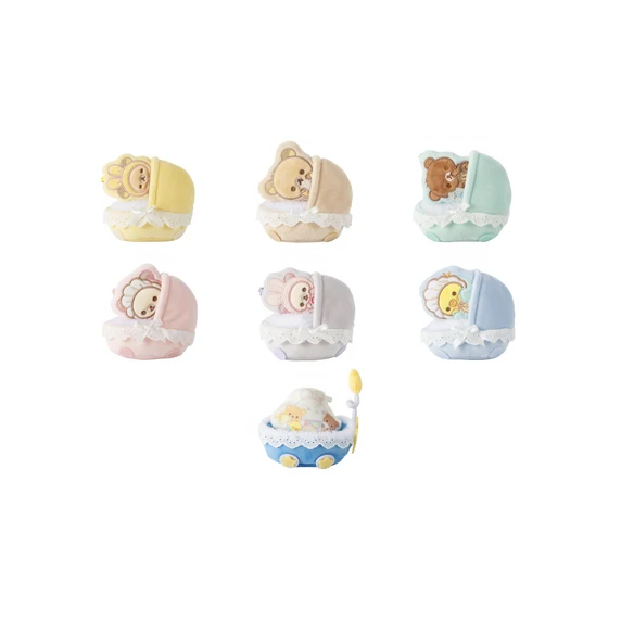 【Pre-Order】Rilakkuma x Deli - Sleepy Baby Plush Storage Figure (Blind)