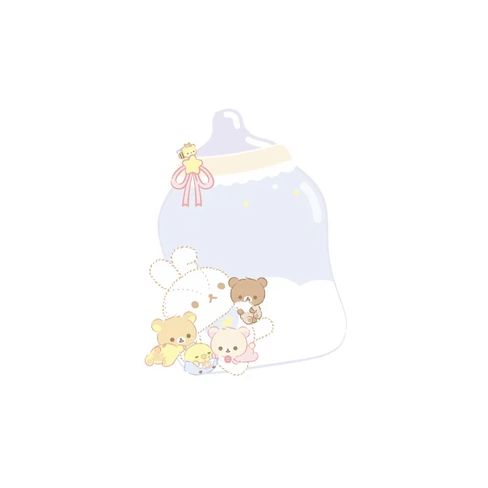 【Pre-Order】Rilakkuma x Deli - Sleepy Baby Felt Board