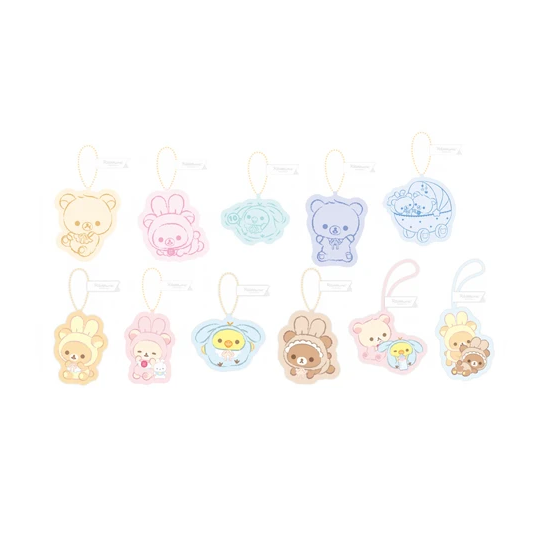 【Pre-Order】Rilakkuma x Deli - Sleepy Baby Plush Fridge Magnet Charm (Blind)
