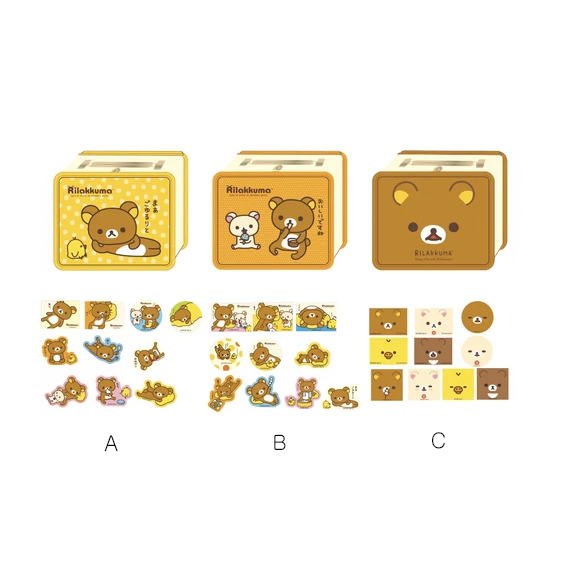 【Pre-Order】Rilakkuma x Deli - Tin-box Stickers