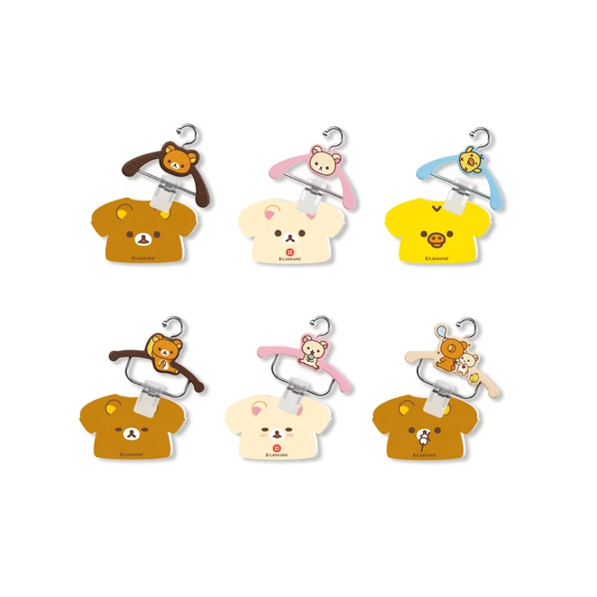 【Pre-Order】Rilakkuma x Deli - Mini Hanger Magnetic Clip (Blind)