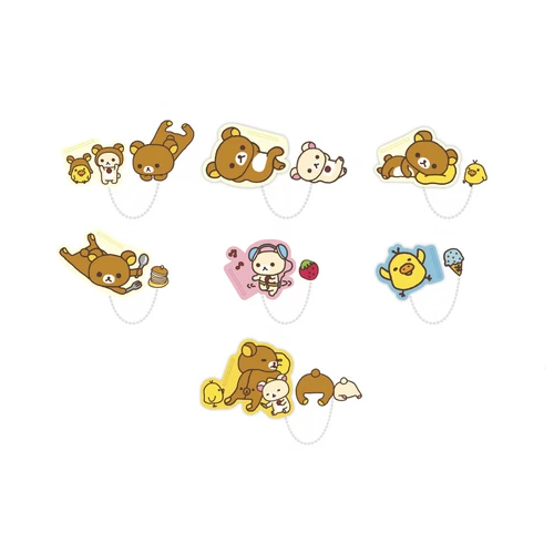 【Pre-Order】Rilakkuma x Deli -  Button Brooch (Blind)