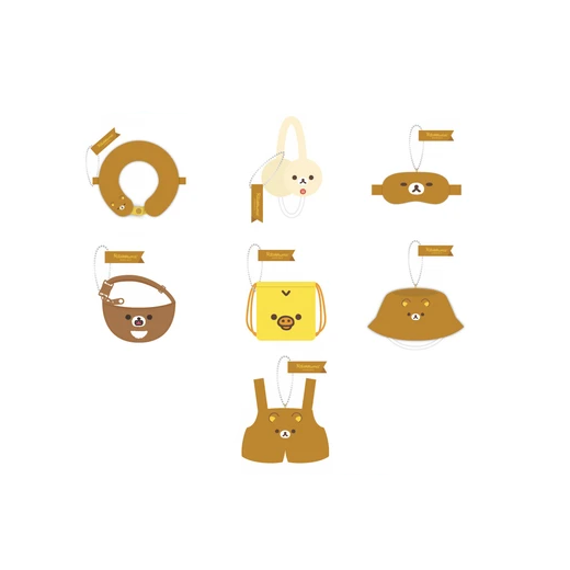 【Pre-Order】Rilakkuma x Deli - Wardrobe Mini Charm (Blind)